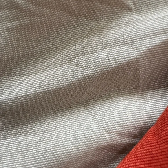 Anna Sui Target 20th Anniversary Collection Chevron Puffer Vest Orange Purple Sm - Picture 8 of 8